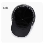 2025 Winter Warm Thickened Artificial Fur Baseball Hat Men'S and Women'S Cycling Skiing Extreme Cold Hat Fishing Hat Outdoor
