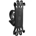 2Pcsuniversal Bicycle Mobile Phone Holder for Mobile Cell Phone GPS Silicone Motorcycle Bike Cycling Handlebar Stand Bracket