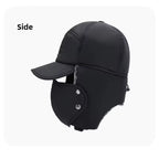 2025 Winter Warm Thickened Artificial Fur Baseball Hat Men'S and Women'S Cycling Skiing Extreme Cold Hat Fishing Hat Outdoor